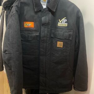 Carhartt patched jacket